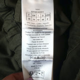 Christian Dior Short Sleeve Military Jacket Army Green Stretch Cotton Size US 6