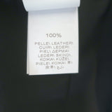 Brunello Cucinelli Monili-Trimmed Leather Bomber Jacket Black Size 38