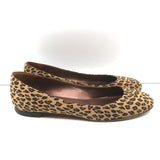 Manolo Blahnik Tere Leopard Print Ballet Flats Brown Size 38