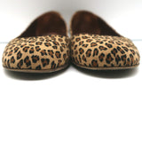 Manolo Blahnik Tere Leopard Print Ballet Flats Brown Size 38