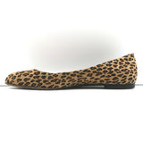 Manolo Blahnik Tere Leopard Print Ballet Flats Brown Size 38