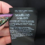 Saint Laurent Paisley Print Tiered Midi Skirt Brown/Multi Crepe Size 40