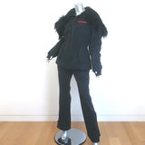 Prada Re-Nylon Extreme-Tex Stretch Ski Suit Black Size Medium NEW