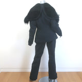 Prada Re-Nylon Extreme-Tex Stretch Ski Suit Black Size Medium NEW