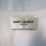 Saint Laurent Tank Top White Cotton Size Medium