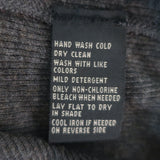 RRL Ralph Lauren Fine Ribbed Long Sleeve Top Charcoal Size 3