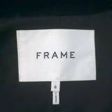FRAME Classic Velvet Blazer Black Size 8 One-Button Jacket