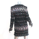 Chanel 2014 Supermarket Metallic Tweed Jacket Black/Multi Wool-Blend Size 38