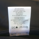 IRO Tim Leather-Trim Open Front Jacket Black Size 28