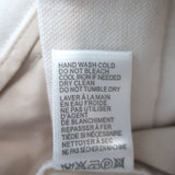 Brochu Walker Talia Cropped Pants White Stretch Linen Size Small