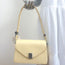 Lanvin Concerto Small Shoulder Bag Pale Yellow Leather NEW