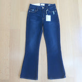 FRAME Le Crop Mini Bootcut Jeans Creek Hill Dark Denim Size 27 NEW