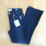 FRAME Le Crop Mini Bootcut Jeans Creek Hill Dark Denim Size 27 NEW