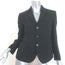 Marni Blazer Black Silk-Blend Size 40 Three-Button Jacket