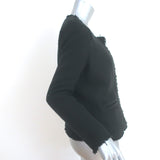 IRO Anglet Tweed Jacket Black Wool-Blend Size 36