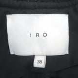 IRO Anglet Tweed Jacket Black Wool-Blend Size 36
