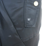 Veronica Beard Flight Jacket Black Nylon Size 0