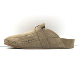 RE/DONE 70s Moc Slides Taupe Suede Size 7 Flat Mules