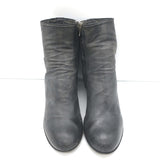 Officine Creative Ankle Boots Gray Leather Size 38