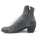 Officine Creative Ankle Boots Gray Leather Size 38