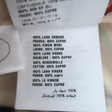 Prada Plaid Pleated Midi Skirt Ivory/Red/Navy Virgin Wool Size 40