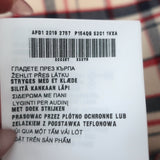 Prada Plaid Pleated Midi Skirt Ivory/Red/Navy Virgin Wool Size 40