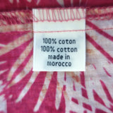 Hartford One Shoulder Ruffle Top Helga Fuchsia Printed Cotton Voile Size 1 NEW