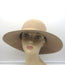 Rag & Bone Wide Brim Hat Beige Wool Felt Size Medium