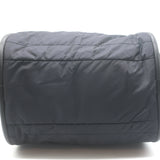 Max Mara Marine Quilted Nylon Tote Black Large Crossbody Bag