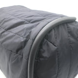 Max Mara Marine Quilted Nylon Tote Black Large Crossbody Bag