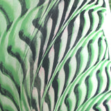 Roberto Cavalli S/S 2001 Runway Plunging Cowl Neck Midi Dress Green Silk Size 42