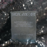 Isabel Marant Etoile Striped Boucle Jacket Iona Black/Purple Wool-Blend Size 40