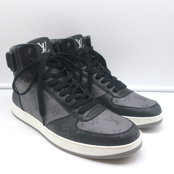 Louis vuitton black high tops online