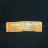 Dolce & Gabbana Sleeveless Blouse & Skirt Set Green Lace Size 44/46 NEW