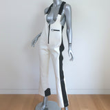 Mackage Gia Salopette Ski Pants Off-White Size Medium NEW