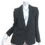 Zadig & Voltaire Vito Stars Blazer Black Size 36 One-Button Jacket