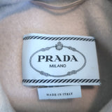 Prada Jacket Gray Brushed Wool-Angora Size 42