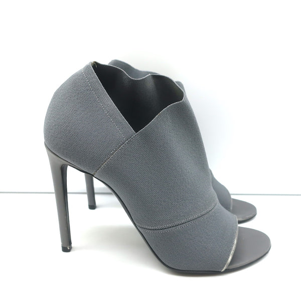 Balenciaga peep toe store bootie