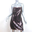 The Attico Fujiko Sequined Mini Dress Cherry Red Size 44 NEW