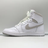 Nike Air Jordan 1 Retro High 85 Sneakers White/Neutral Grey Size 5.5 BQ4422 100