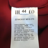 The Attico Fujiko Sequined Mini Dress Cherry Red Size 44 NEW