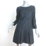 Theory Salindra Leather Mini Dress Black Size 2
