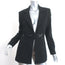 Good American Tied Up Waist Blazer Black Size 2