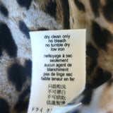 L'Agence Sleeveless Sheath Dress Leopard Print Chiffon Size 2