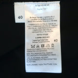 Bottega Veneta Ruched Fit & Flare Mini Dress Black Stretch Nylon Size 40