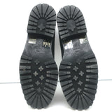 Jimmy Choo Deanna Crystal-Trim Shearling Penny Loafers Black Suede Size 39