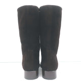 Loro Piana True Boots Chocolate Suede Size 38 NEW