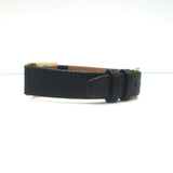 Vintage 1930s Longines 10k Gold-Filled Watch with Black Leather Band Unisex