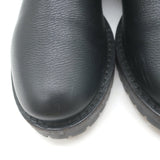 Louis Vuitton Discovery Ankle Boots Black Leather & Monogram Canvas Size 37.5