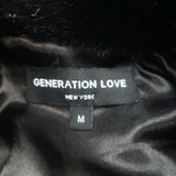 Generation Love Roxanne Faux Fur Vest Black Size Medium
